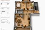 Etagenwohnung Freudenstadt - 3 Zimmer, 89 m&sup2;, 279.000&euro; | Angebot:27019411
