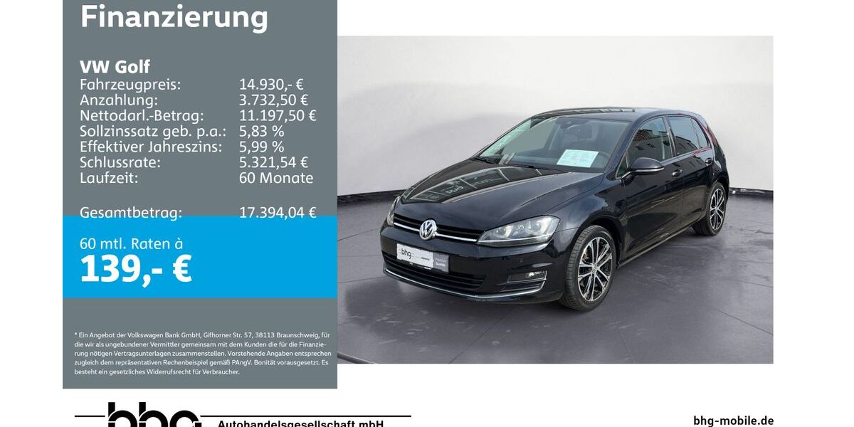 VW Golf 102.027 km 14.930 &euro; Metzingen 72555