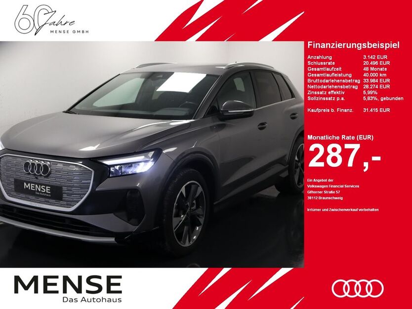 Audi Q4 e-tron 36.671 km 31.415 € Gütersloh 33334