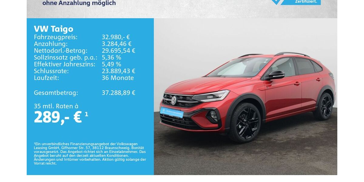 VW Taigo 14.500 km 31.980 &euro; Würzburg 97076