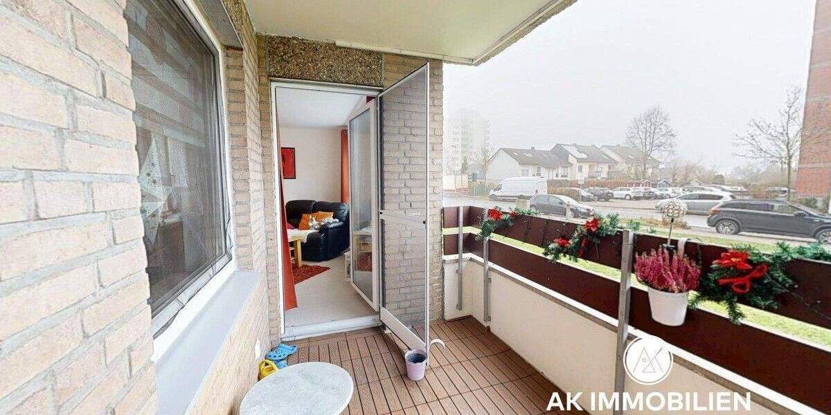 Charmante Eigentumswohnung in Afferde - ErdgeschossHochparterre mit Balkon und Außenstellplatz 4 zimmer