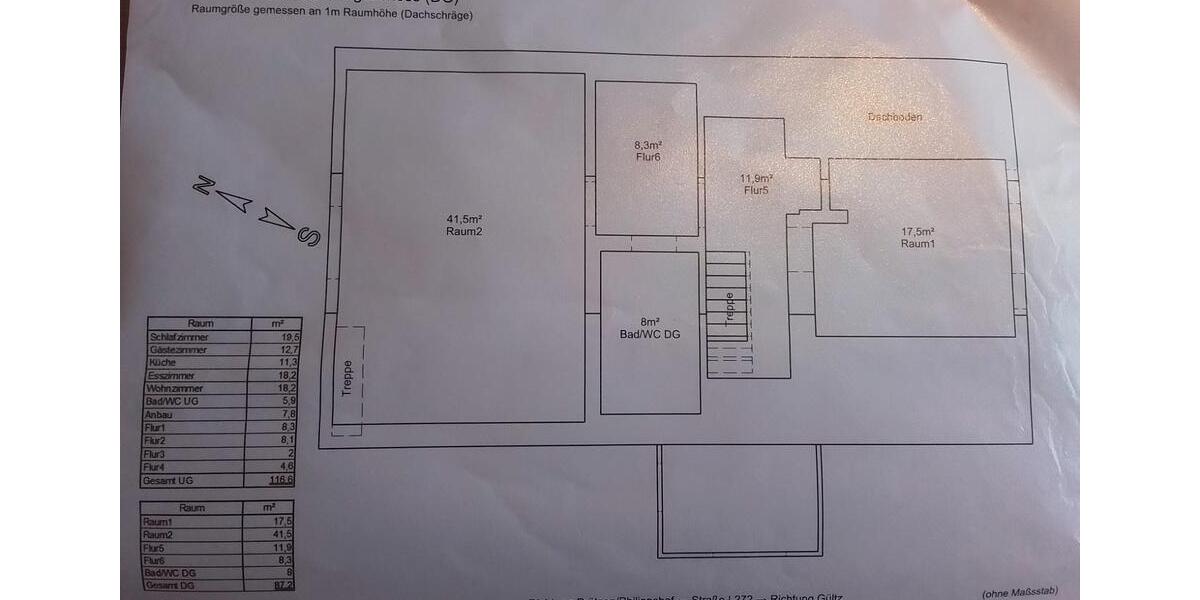 Einfamilienhaus Burow - 6 Zimmer, 204 m&sup2;, 75.000&euro; | Angebot:27108365