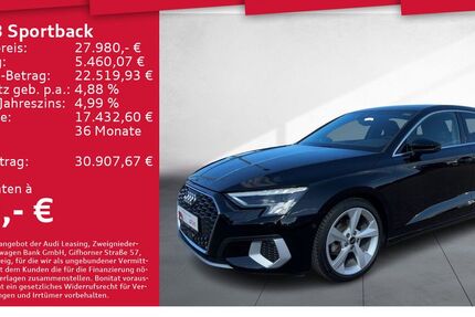 Audi A3 32.731 km 27.390 € Dresden 01169
