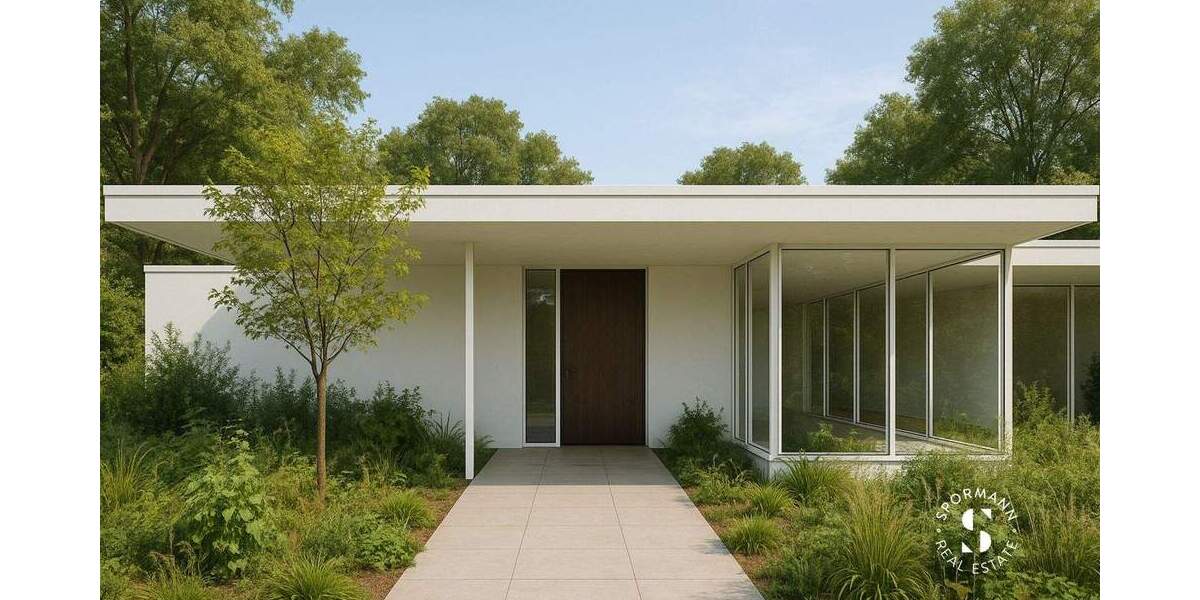 iconic green - Ikonischer Bungalow in bester Lage Düsseldorfs 6 zimmer