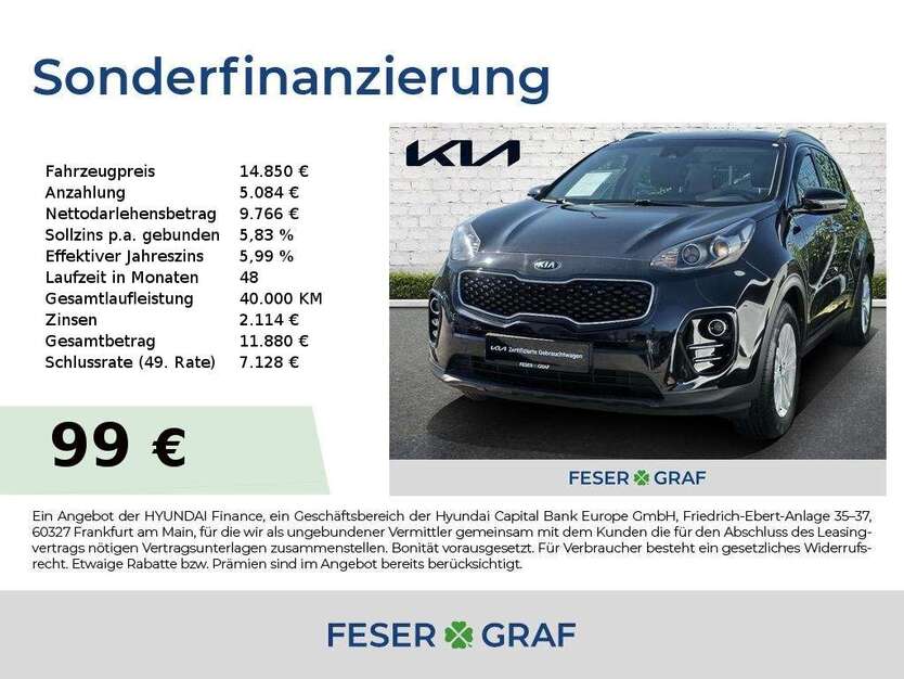 Kia Sportage 74.558 km 14.850 € Roth 91154