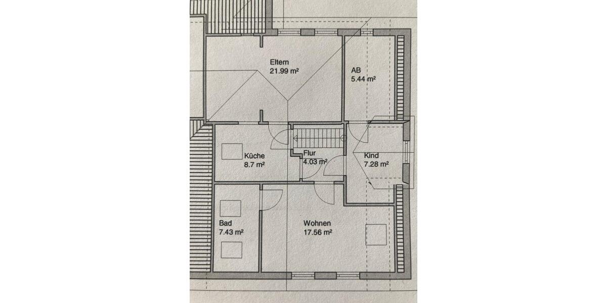 Dachgeschoßwohnung Westerstede - 5 Zimmer, 70 m&sup2;, 700&euro; | Angebot:25406441