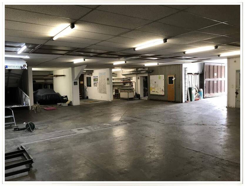 Lager Produktionsfläche an stark frequentierten Straße zimmer