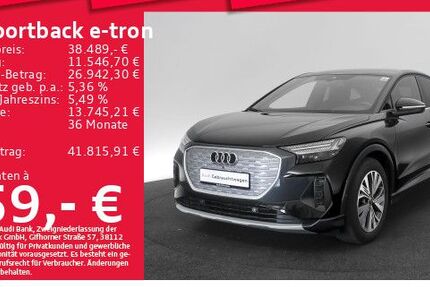Audi Q4 e-tron 56.266 km 38.489 &euro; München 80935