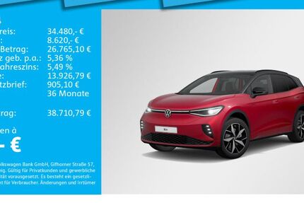 VW ID.4 72.122 km 34.480 &euro; München 81825