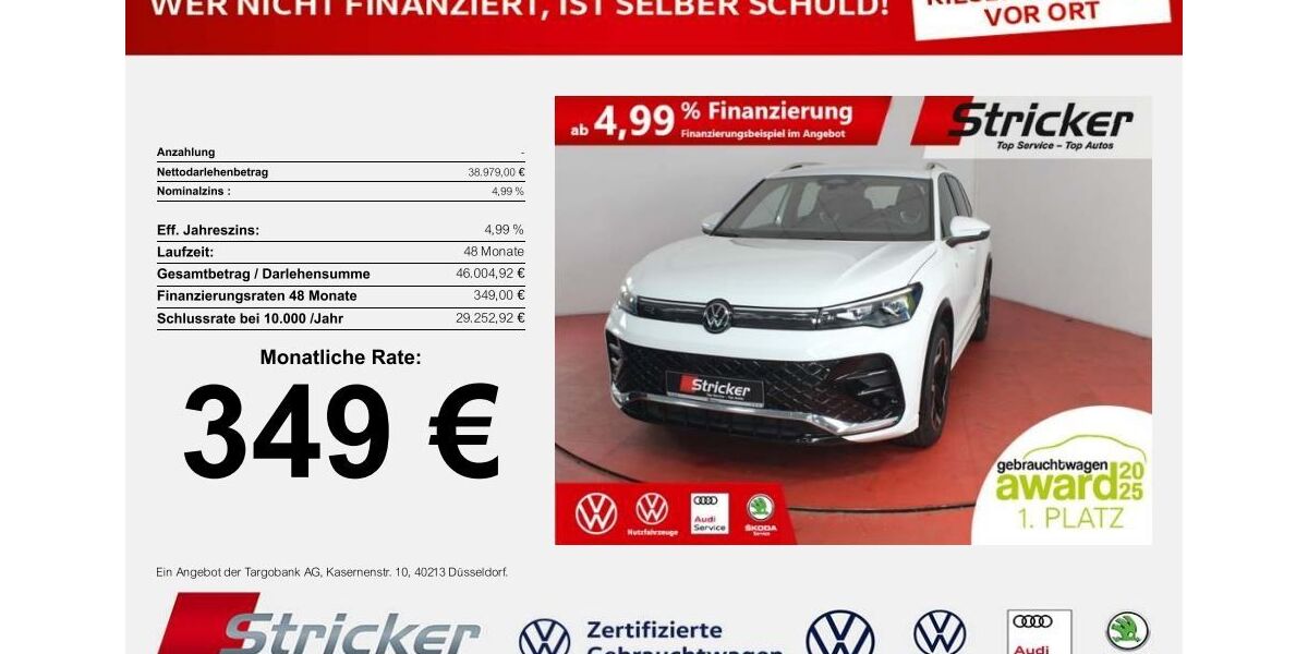VW Tiguan 10.856 km 38.879 &euro; Horn-Bad Meinberg 32805