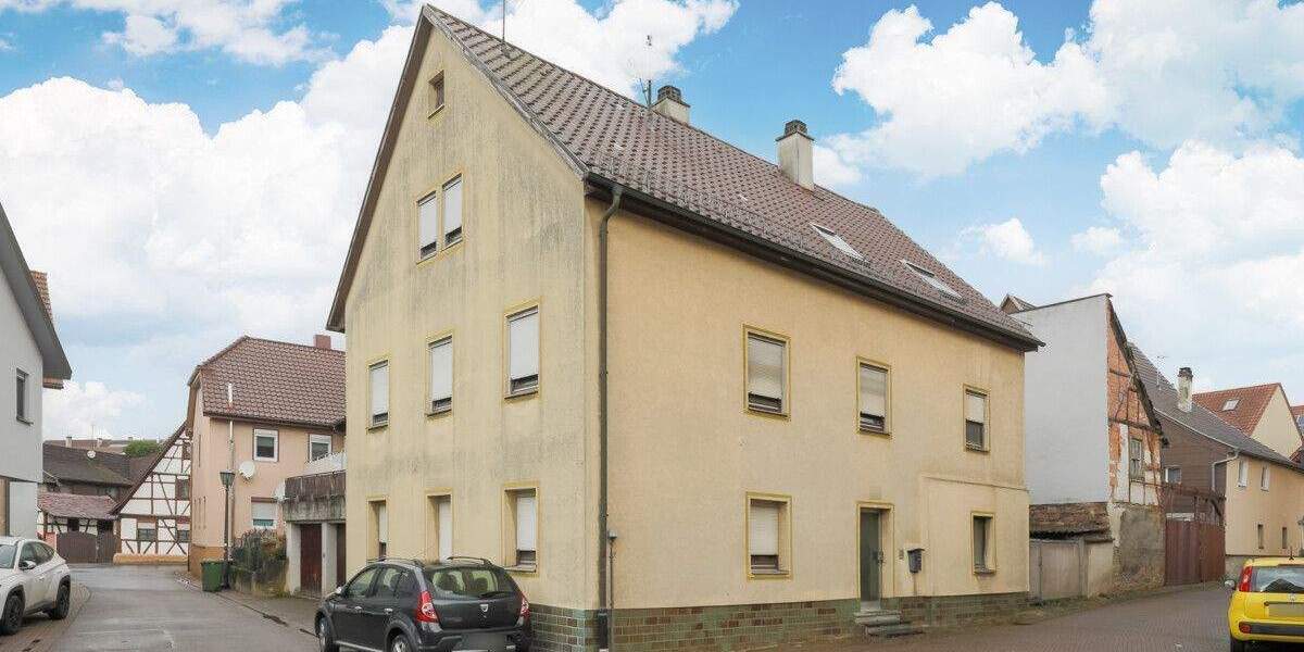Einfamilienhaus Königsbach-Stein Königsbach - 7 Zimmer, 193 m&sup2;, 298.000&euro; | Angebot:24860353
