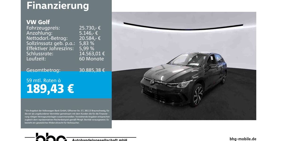 VW Golf 13.816 km 25.360 &euro; Freiburg 79115