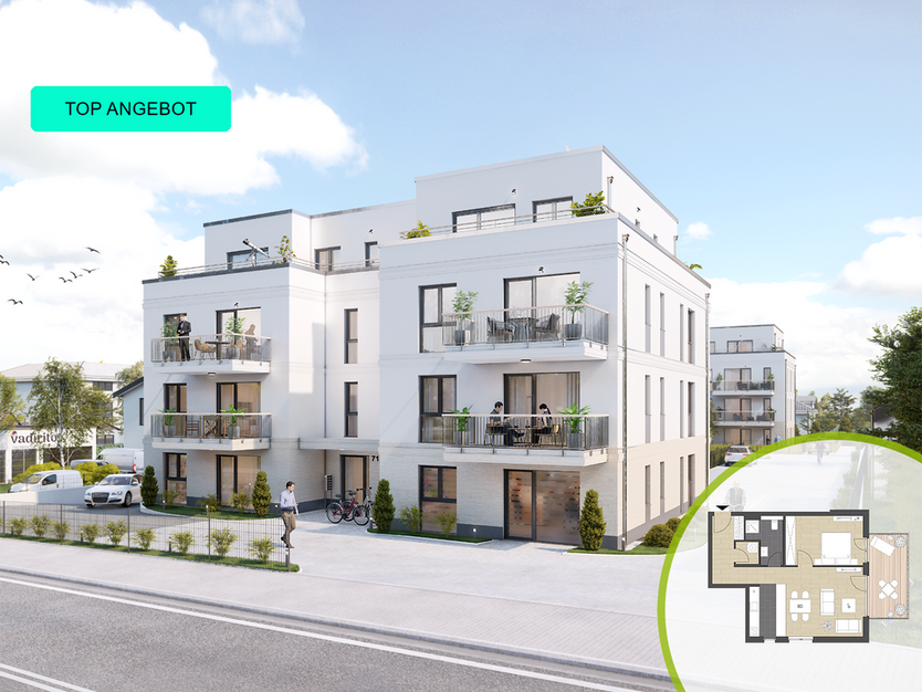 Wohnung zum Kaufen in Bad Kreuznach 279.000 € 63 m²