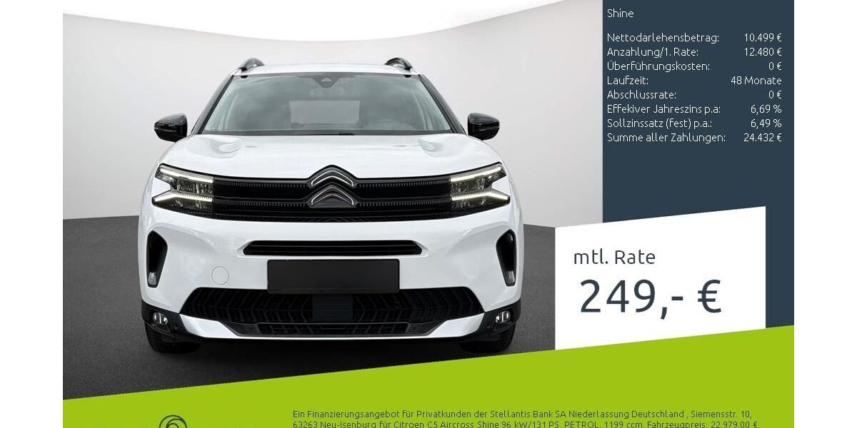 Citroen C5 Aircross 24.275 km 22.979 &euro; Borken 46325