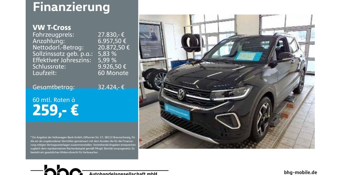 VW T-Cross 24.353 km 27.830 &euro; Rottweil 78628