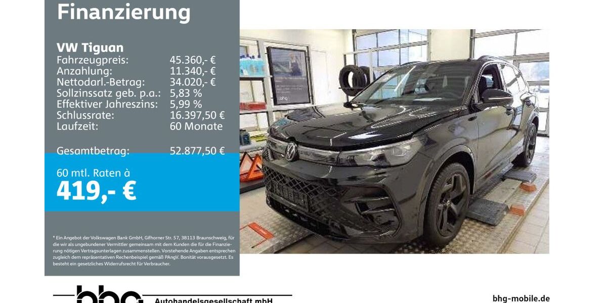VW Tiguan 6.536 km 45.360 &euro; Freiburg 79115