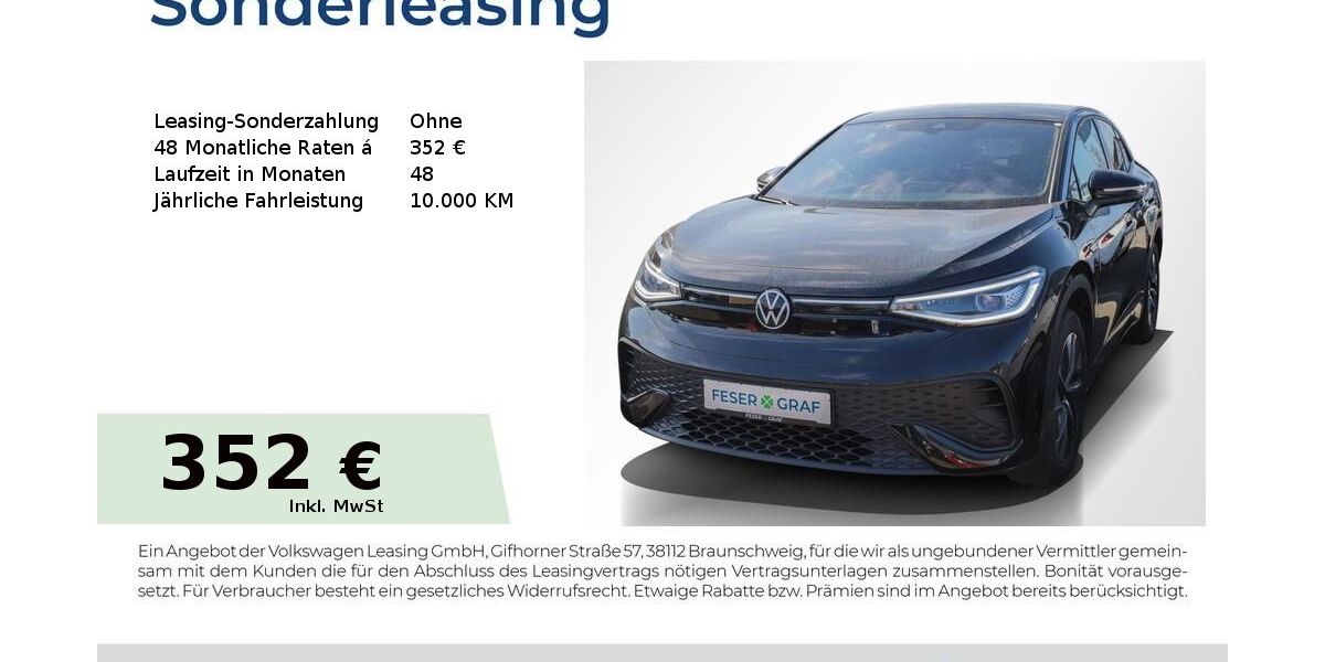 VW ID.5 61.110 km 25.404 &euro; Nürnberg 90411