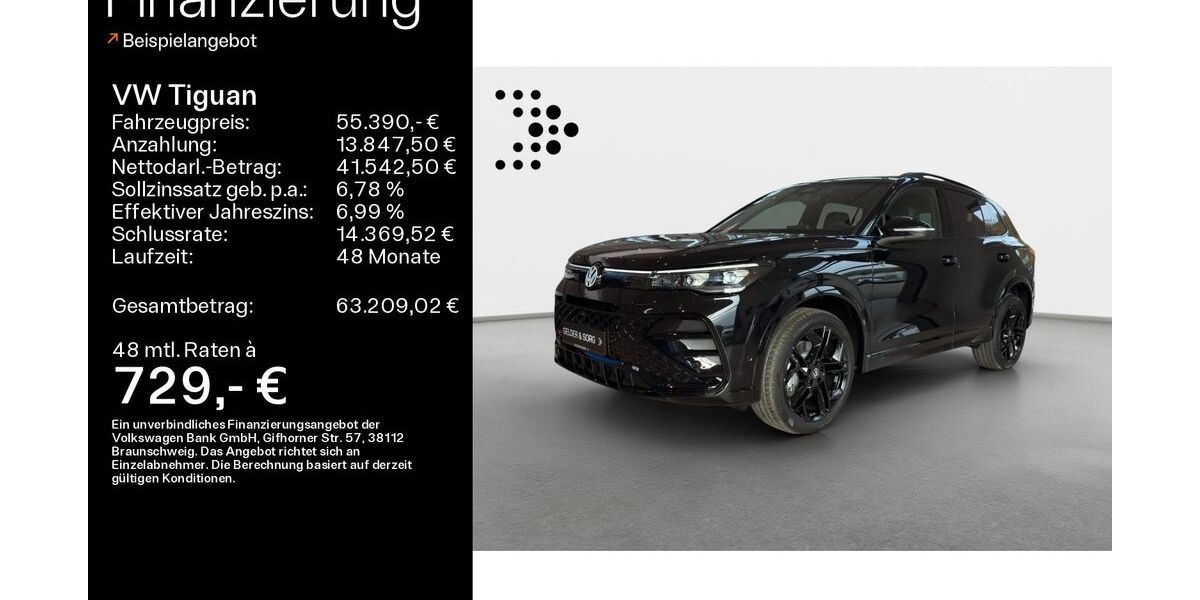 VW Tiguan 2.000 km 55.390 &euro; Bad Kissingen 97688