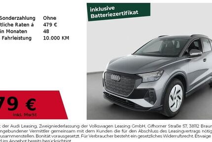Audi Q4 e-tron 7.929 km 48.940 &euro; Magdeburg 39126