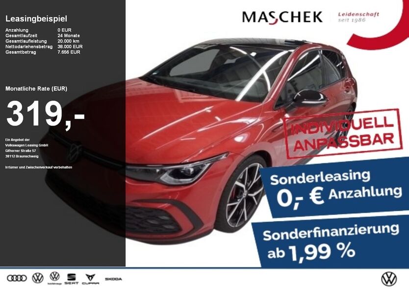 VW Golf 19.600 km 37.440 € Wackersdorf 92442
