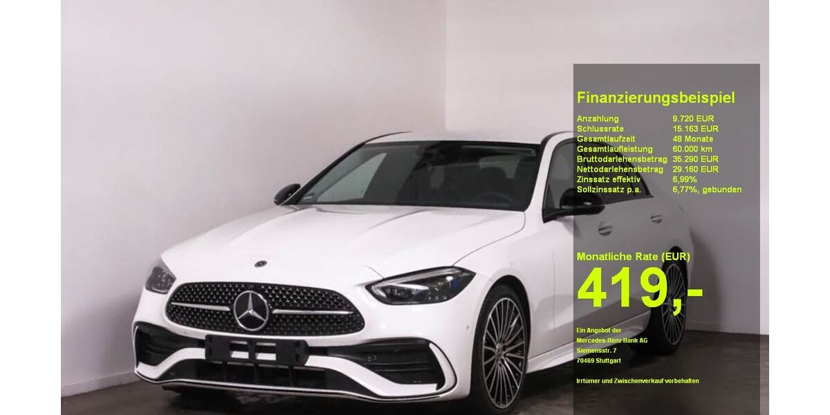 Mercedes-Benz C 180 16.705 km 38.490 &euro; Soltau 29614
