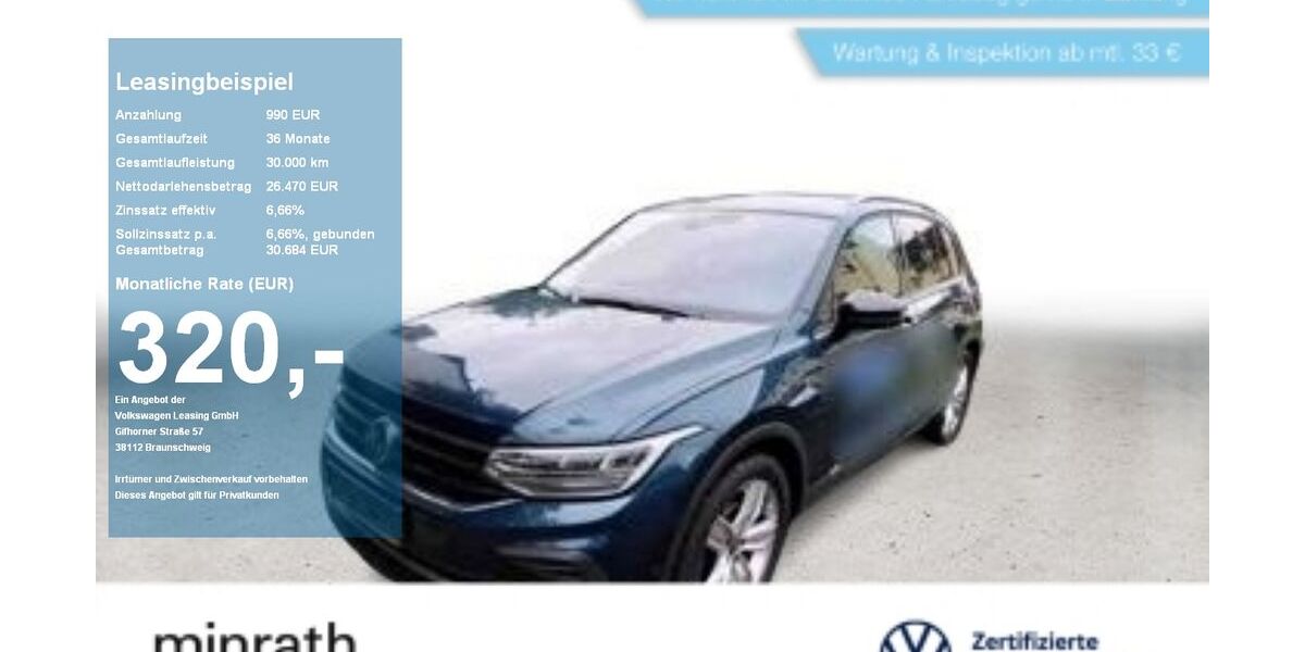 VW Tiguan 111.709 km 25.970 &euro; Moers 47441