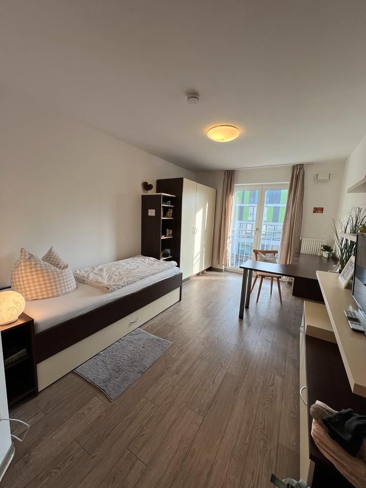 Vollmöbliertes 1-Zimmer-Apartment für Studenten