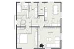 Etagenwohnung Weißenhorn - 3 Zimmer, 80 m&sup2;, 239.000&euro; | Angebot:25691166