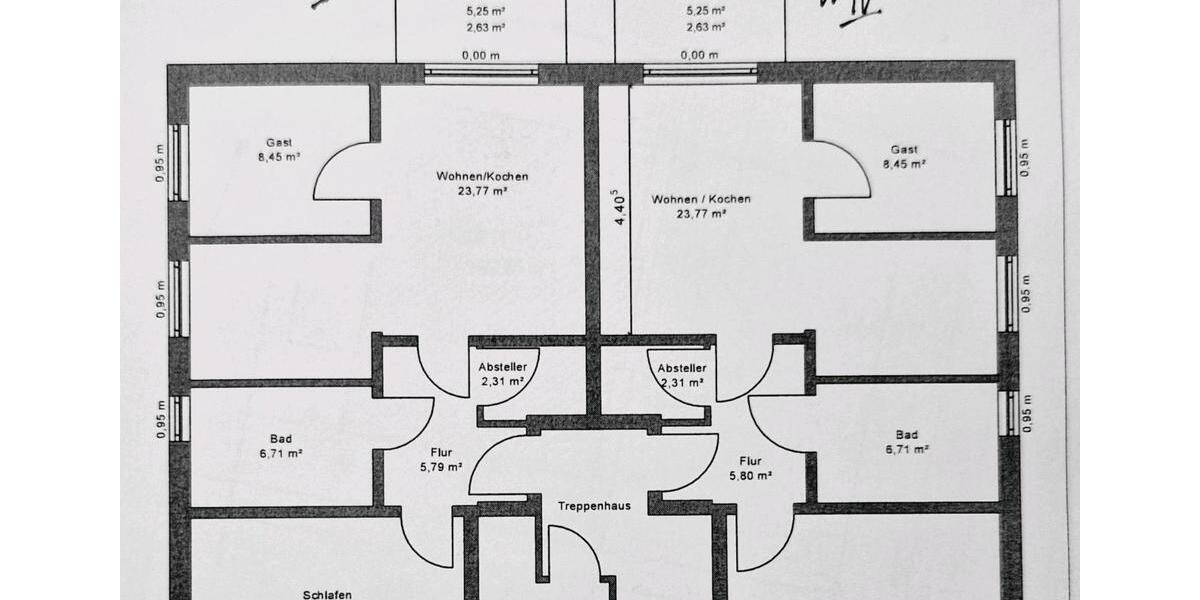 Etagenwohnung Bad Doberan - 2.5 Zimmer, 64 m&sup2;, 960&euro; | Angebot:26339454
