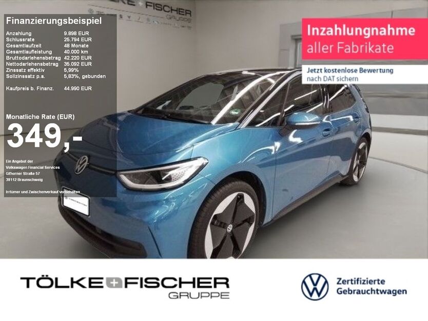 VW ID.3 6.873 km 44.991 € Krefeld 47805