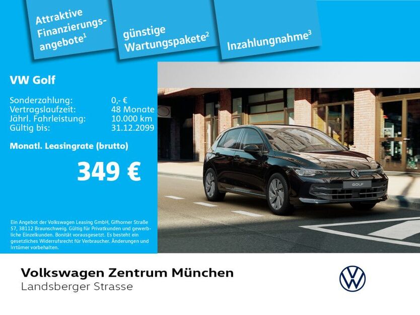 VW Golf 2.600 km 30.980 € München 80687