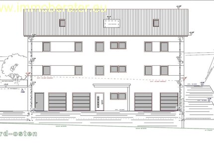 Neubau -Projektiert Hier stimmt Preis-Leistung 4-Zi-Whg- WFL 115 m² Balkon kleine Hausgemeinschaft - gute Stadtlage Bezug ca. Frühjahr 2026.