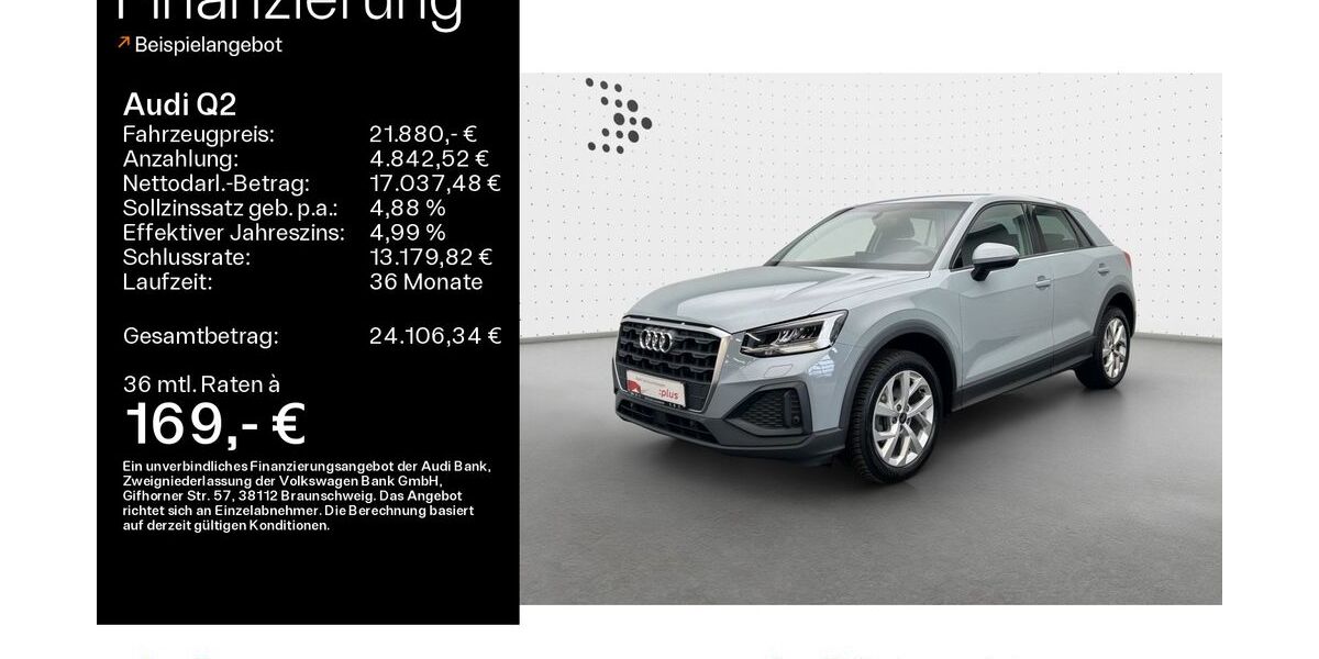 Audi Q2 35.194 km 21.880 &euro; Hofheim 65719