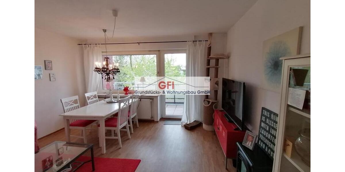 Obergeschosswohnung mit eigenem Garten, Garage und Balkon! 2 zimmer