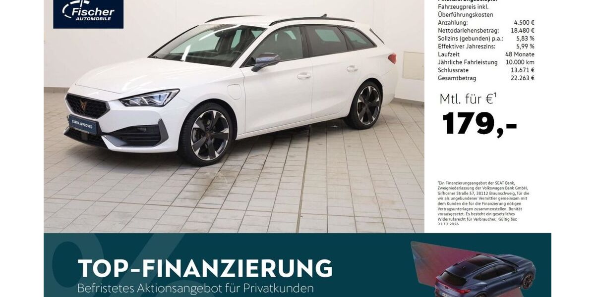 Cupra Leon 66.396 km 22.480 &euro; Amberg 92224