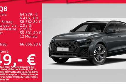Audi Q8 29.741 km 64.979 &euro; München 80935