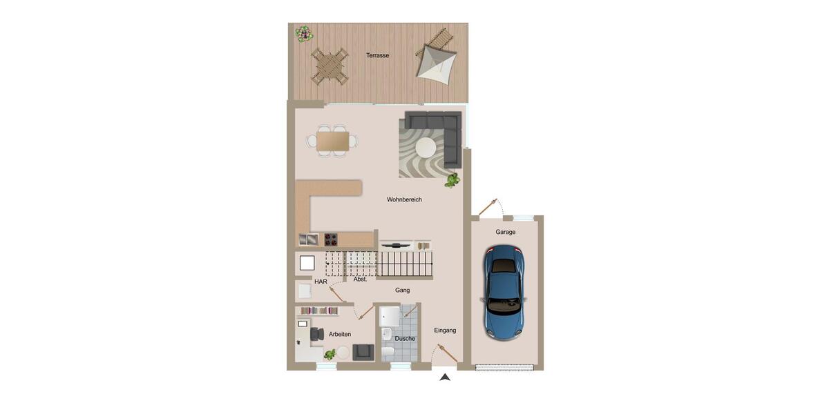 Doppelhaushälfte Rötha - 5 Zimmer, 165 m&sup2;, 2.090&euro; | Angebot:25935608