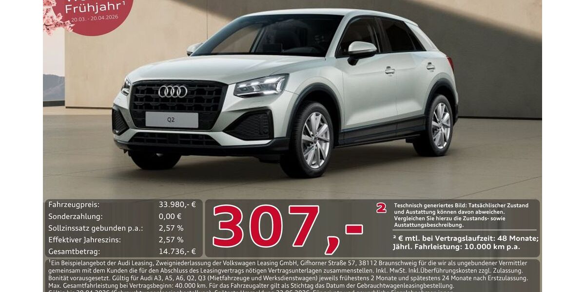 Audi Q2 7.614 km 33.980 &euro; Ingolstadt 85057