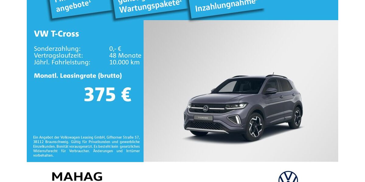 VW T-Cross 3.000 km 36.840 &euro; Ottobrunn 85521