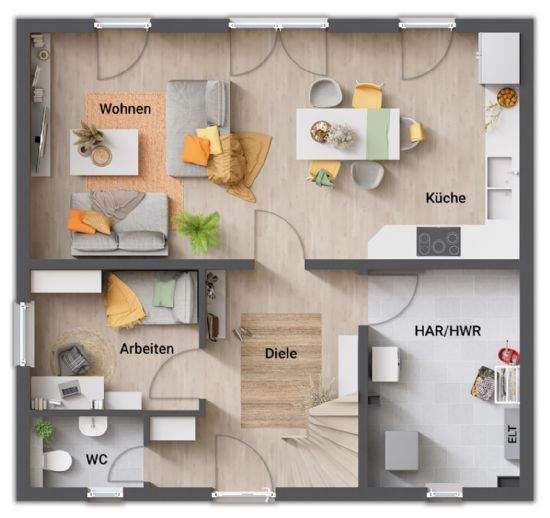 Einfamilienhaus Lüdersdorf - 6 Zimmer, 129 m&sup2;, 413.066&euro; | Angebot:26787118