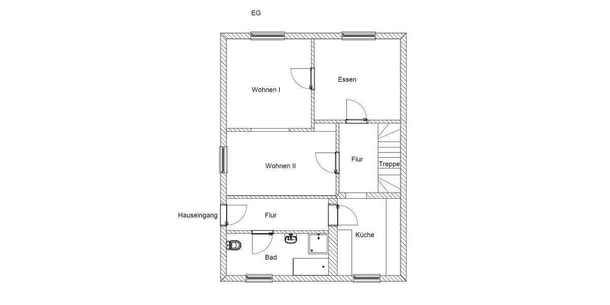 Doppelhaushälfte Steinebach/Sieg Sieg - 7 Zimmer, 129 m&sup2;, 930&euro; | Angebot:26256621