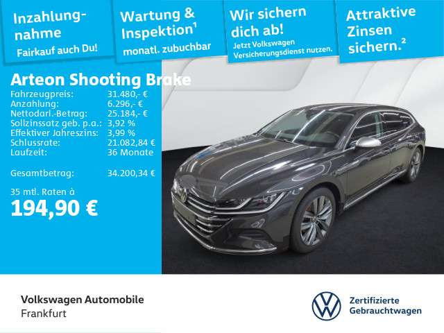 VW Arteon 24.310 km 31.480 € Frankfurt 60326