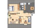 Dachgeschoßwohnung Wilhelmshaven Fedderwardergroden - 2 Zimmer, 29 m&sup2;, 329&euro; | Angebot:26592291