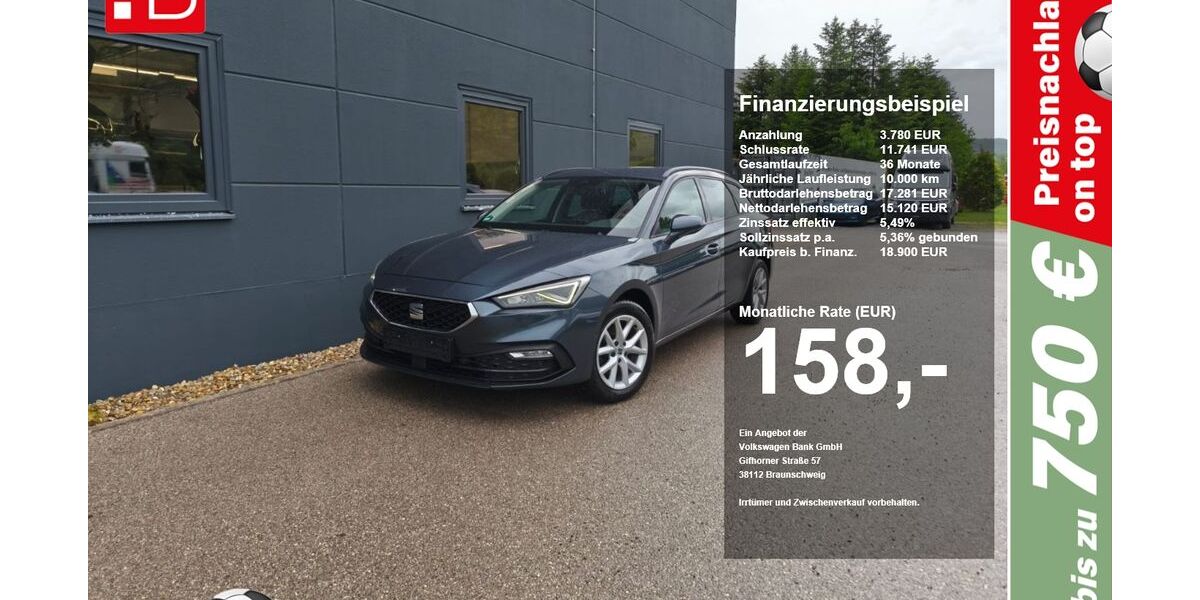 Seat Leon 95.957 km 18.900 &euro; Riedenburg 93339