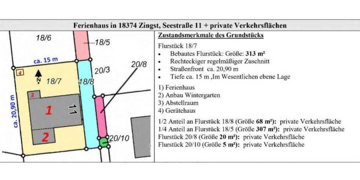 Einfamilienhaus Zingst - 4 Zimmer, 109 m&sup2;, 140.000&euro; | Angebot:26672738