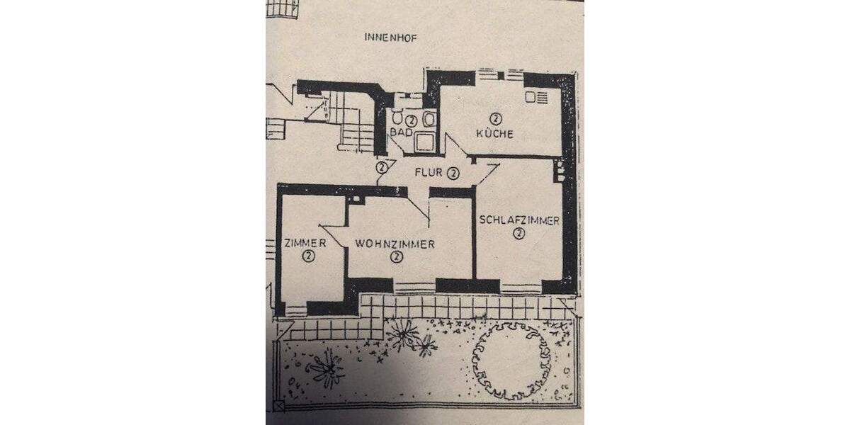 Etagenwohnung Mannheim Neckarstadt - 3 Zimmer, 61 m&sup2;, 238.000&euro; | Angebot:24992439
