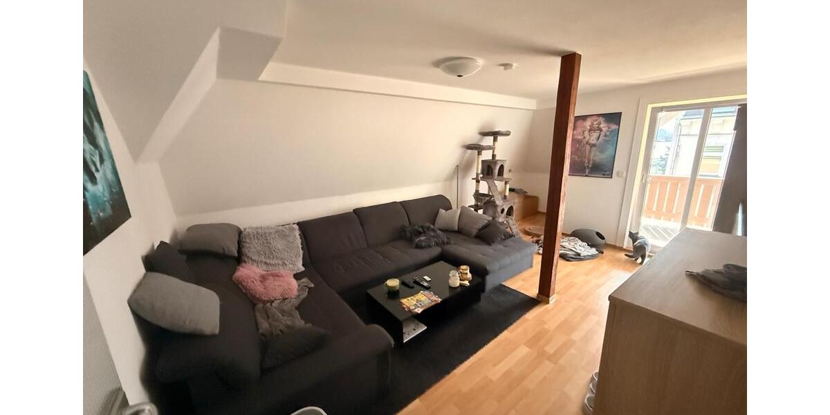 Dachgeschoßwohnung Frankenberg (Sachsen) - 2 Zimmer, 52 m&sup2;, 475&euro; | Angebot:26037482