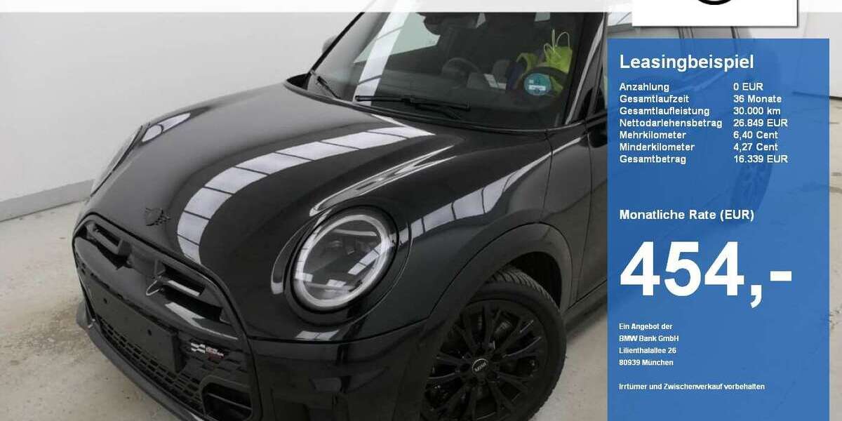 Mini Cooper S 25.858 km 31.950 € Passau 94036