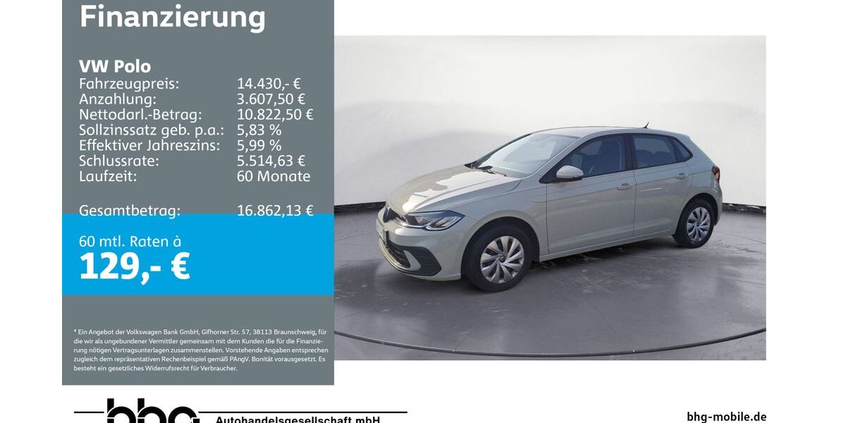 VW Polo 65.121 km 13.860 &euro; Ettlingen 76275