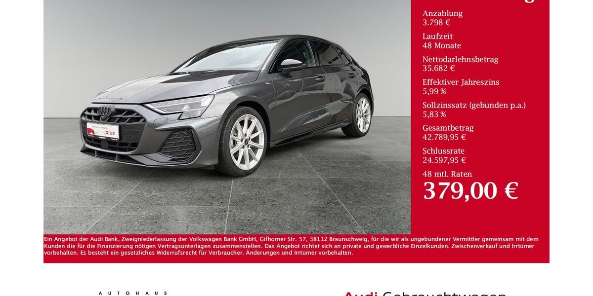 Audi A3 12.500 km 39.480 &euro; Pronsfeld 54597